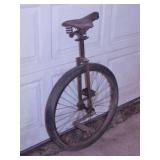 Antique unicycle