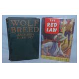 7 Jackson Gregory hardback books