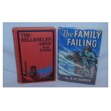 8 antique B.M. Bower hardback books