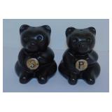 Pair of signed Tommy Bullen Pigeon River Pottery