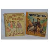3 antique goat books: 1926 Moni The Goat Boy -