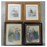 2 Leroy Imp Victorian ladies prints in picture