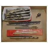 Steel wood & concrete drill bits