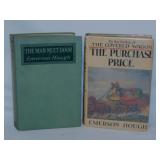 6 Emerson Hough hardback books