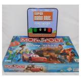 Disney Pixar Monopoly game w/ pieces - Super