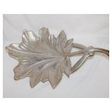 Aluminum decorator bowl, sunflower design, 14" -