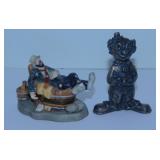 1978 Ampersand Augusto signed pewter circus clown