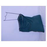 Vintage clothespin bag & wooden pins