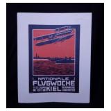 2 Art Studio travel & military matted prints,