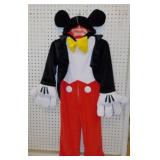 Walt Disney Mickey Mouse costume w/ hands,