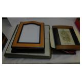 Several photo frames