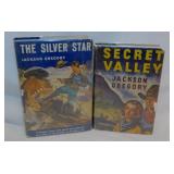 8 Jackson Gregory hardback books