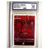 1999 graded Upper Deck MVP Michael Jordan