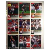 Eighteen 2008 U.D. Documentary baseball cards