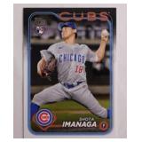 2024 Topps Shota Imanaga rookie baseball card,