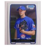 2012 Bowman Chrome Kyle Hendricks rookie baseball