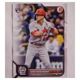 2022 Bowman Lars Nootbaar rookie baseball card,