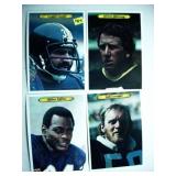27 of 30 1980 football superstar 5'x7' cards
