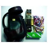 Golf accessory bag & extras