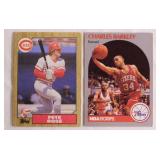Box of mixed sports cards: Charles Barkley -