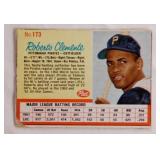 1962 Post Cereal Roberto Clemente baseball card