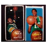 Two 1970 1971 Topps basketball cards