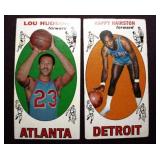 Two 1969 1970 Topps basketball cards