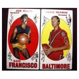 Two 1969 1970 Topps basketball cards