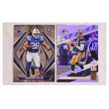 Box of mixed football cards: Aaron Rodgers -