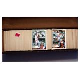 800 count box of 1983 Topps traded baseball cards