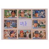 Forty 1988 Topps baseball cards in sleeves