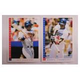 Box of 1993 Score baseball cards: