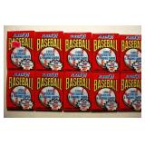 10 packs 1991 Fleer baseball cards