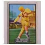 1951 Topps Magic Joe Johnson football card #68,