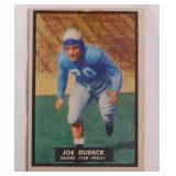 1951 Topps Magic Joe Dudeck football card #71,