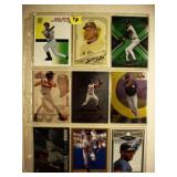 9 different Derek Jeter baseball cards