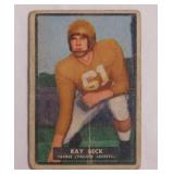 1951 Topps Magic Ray Beck football card #22,