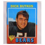 1971 Topps Dick Butkus football card #25,