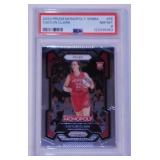 Graded 2024 Prizm Caitlin Clark basketball card