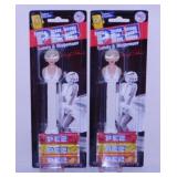 2 rare 2020 Marilyn Monroe PEZ on cards