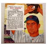 1954 Red Man Tobacco Bob Lemon baseball card #21,