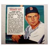 1954 Red Man Tobacco George Kell baseball card #4