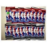 6 packs 1990 & 1991 NBA Hoops basketball cards,