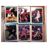 1992 Donruss Series I baseball cards, partial