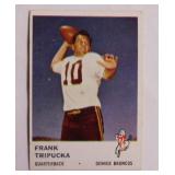 1961 Fleer Frank Tripucka football card #144,