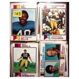 200 different 1973 Topps football cards