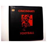 Cincinnati Bengals 3' football card album binder