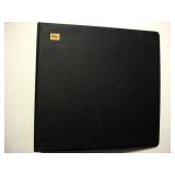 Black 3.5' sports card album binder