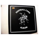 Black BCW 3' football card album binder