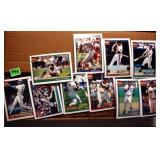 1991 Topps baseball cards w/ stars, 700